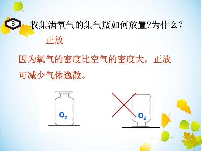 新人教版九年级上册化学实验活动1氧气的实验室制取与性质ppt课件(1)(1)第7页