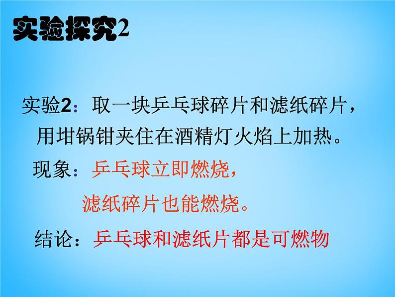 人教初中化学九上《7实验活动3燃烧的条件》PPT课件 (7)05