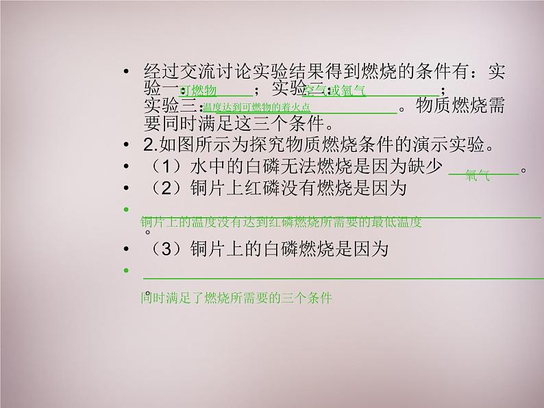 人教初中化学九上《7实验活动3燃烧的条件》PPT课件 (6)第5页