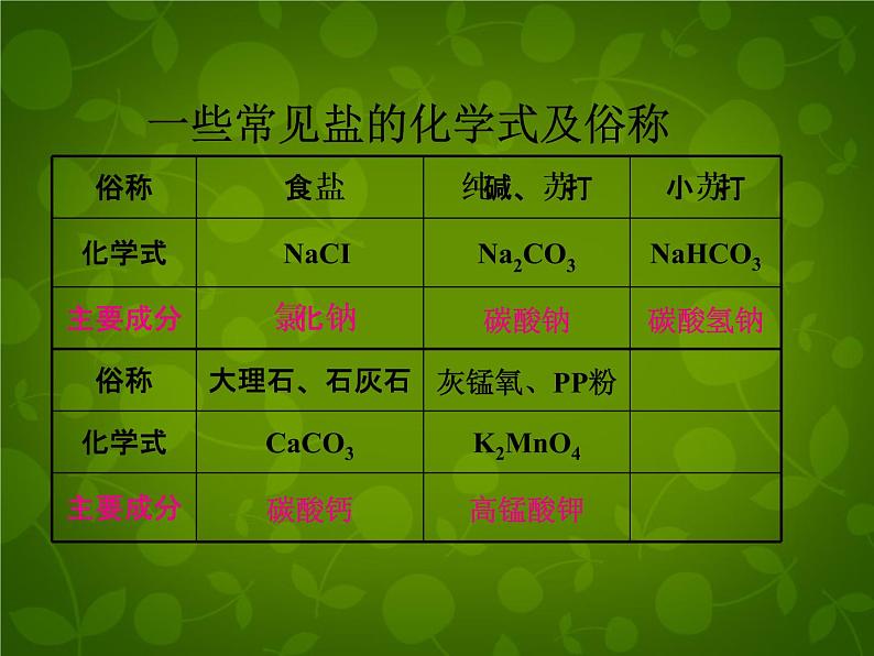 人教初中化学九下《11课题1生活中常见的盐》PPT课件 (6)第5页