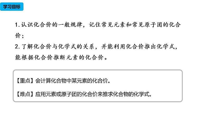 人教版九年级化学上册4.3.2课题4化学式与化合价课件02