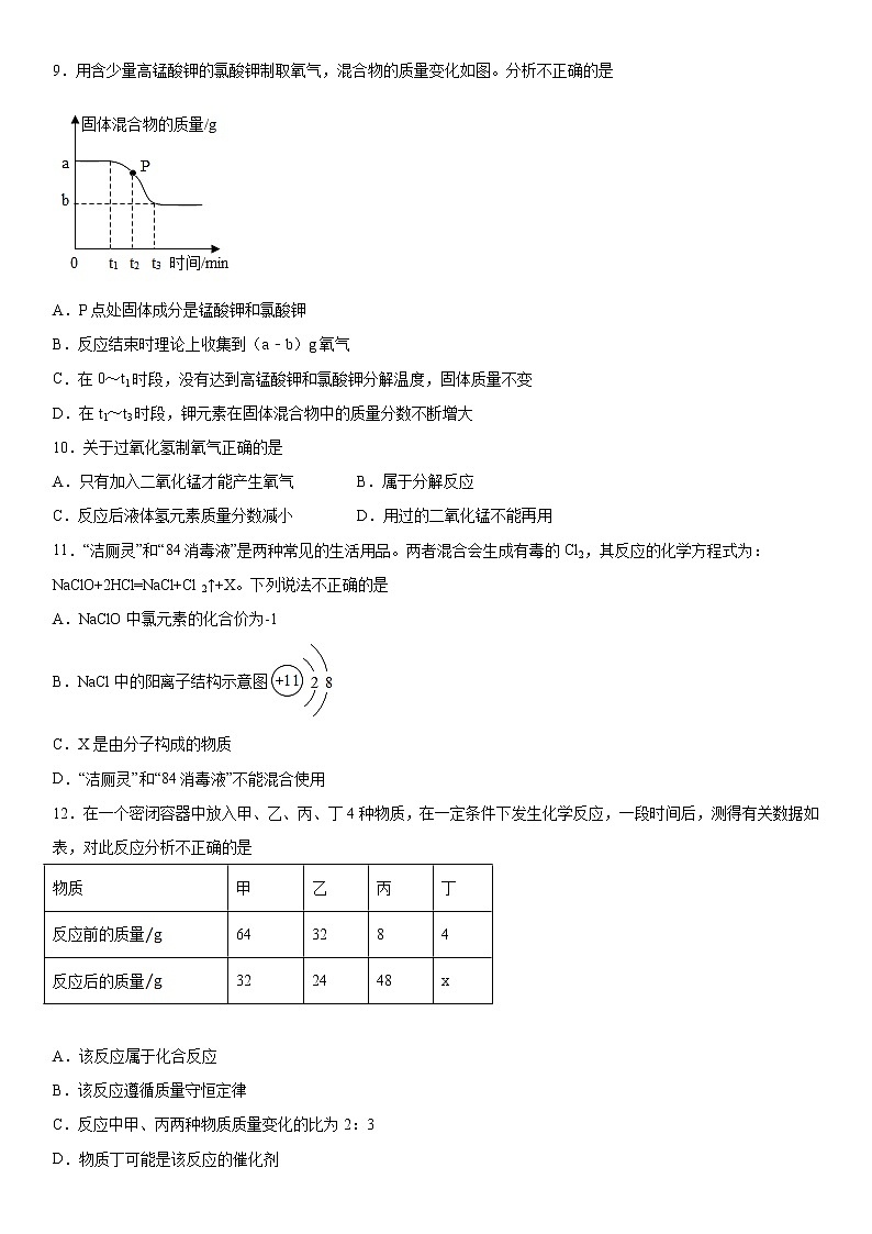 第五单元化学方程式拓展训练（1）2020-2021学年人教版化学九年级第2页