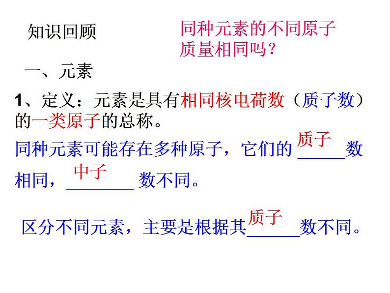 鲁教初中化学九上《第二单元 探索水世界  第四节 元素》课件PPT第2页