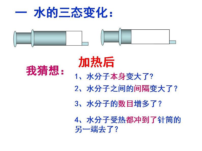 鲁教初中化学九上《第二单元 探索水世界  第一节 运动的水分子》课件PPT05