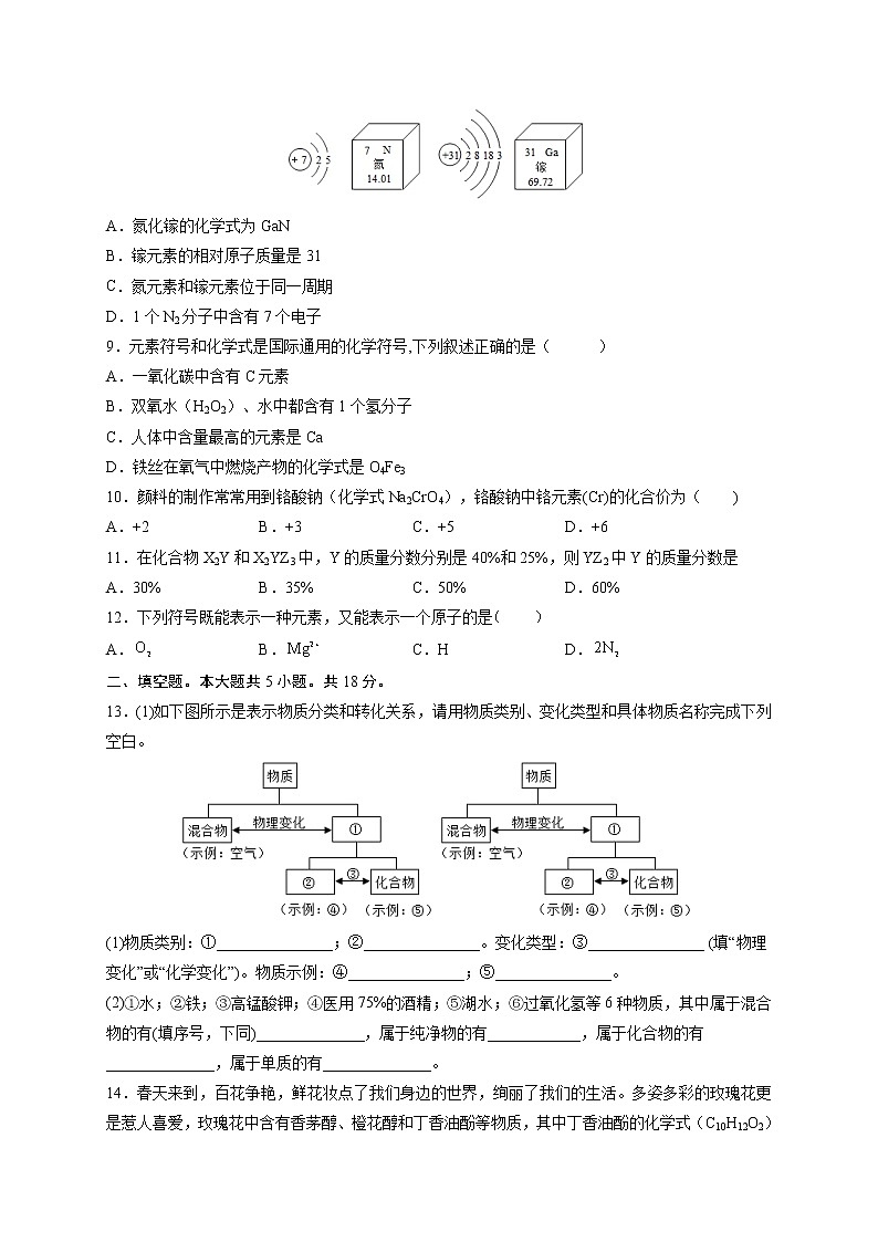 第四单元 自然界的水（综合培优）-2021-2022学年九年级上册化学单元双优滚动检测卷（人教版）（原卷版）第2页