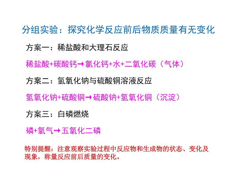 2021-2022学年度鲁教版九年级化学上册课件第五单元 第一节 化学反应中的质量守恒04