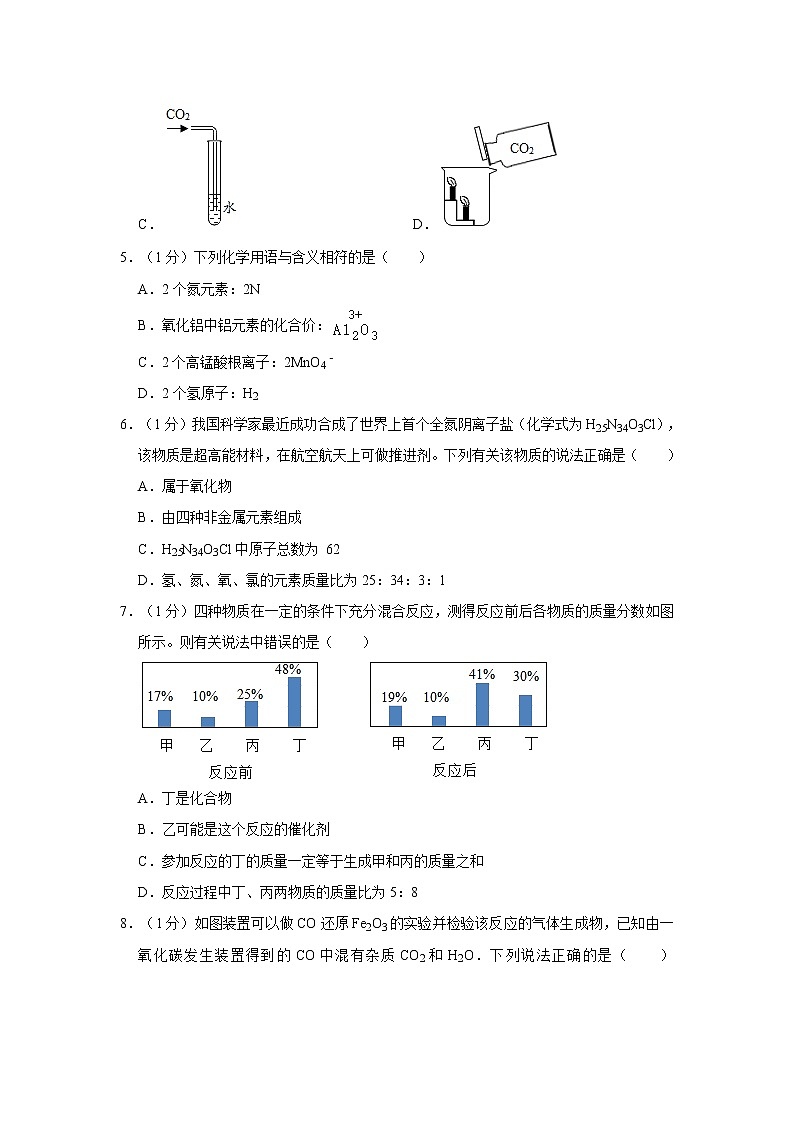 2021年辽宁省沈阳市沈河区中考化学一模试卷02