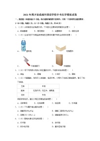 2021年四川省成都外国语学校中考化学模拟试卷