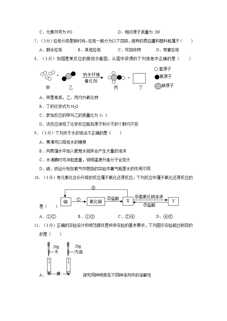 2021年四川省成都市成华区中考化学二诊试卷02