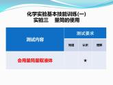 第1单元 到实验室去：化学实验基本技能训练（一）（11）（课件）化学九年级上册-鲁教版