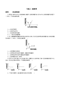 【专项练习】初三化学中考复习专题2：图表类（典例分类+练习+不含答案）