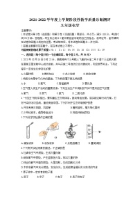 山东省临沂市河东区2021--2022学年上学期期中九年级化学试题（word版 含答案）