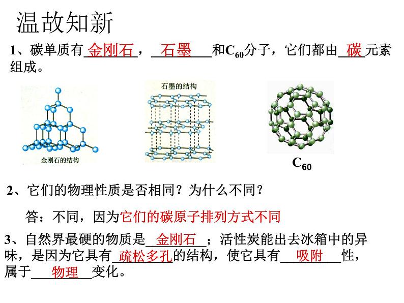 科粤版化学九上第五章第二节 组成燃料的主要元素—碳 课件第2页