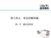 2021-2022学年年鲁教版九年级化学下册课件 第1节  酸及其性质