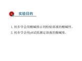 2021-2022学年年人教版九年级化学下册课件实验活动7  溶液酸碱性的检验