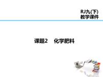 化学九年级下册第十一单元  盐  化肥课题2 化学肥料课前预习课件ppt