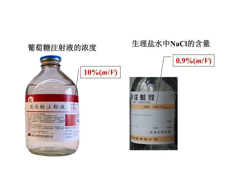 2021-2022学年年人教版九年级化学下册课件 课题3  溶液的浓度04