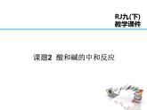 2021-2022学年年人教版九年级化学下册课件课题2  酸和碱的中和反应