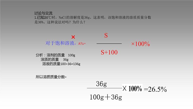 科粤版化学九下7.3.1溶液浓稀的表示 课件06