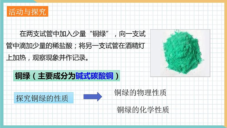 2021年初中化学 沪教版（全国）九年级上册 第1章 第3节  怎样学习和研究化学（第2课时） 同步课件第6页