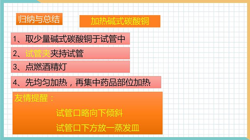 2021年初中化学 沪教版（全国）九年级上册 第1章 第3节  怎样学习和研究化学（第2课时） 同步课件第8页