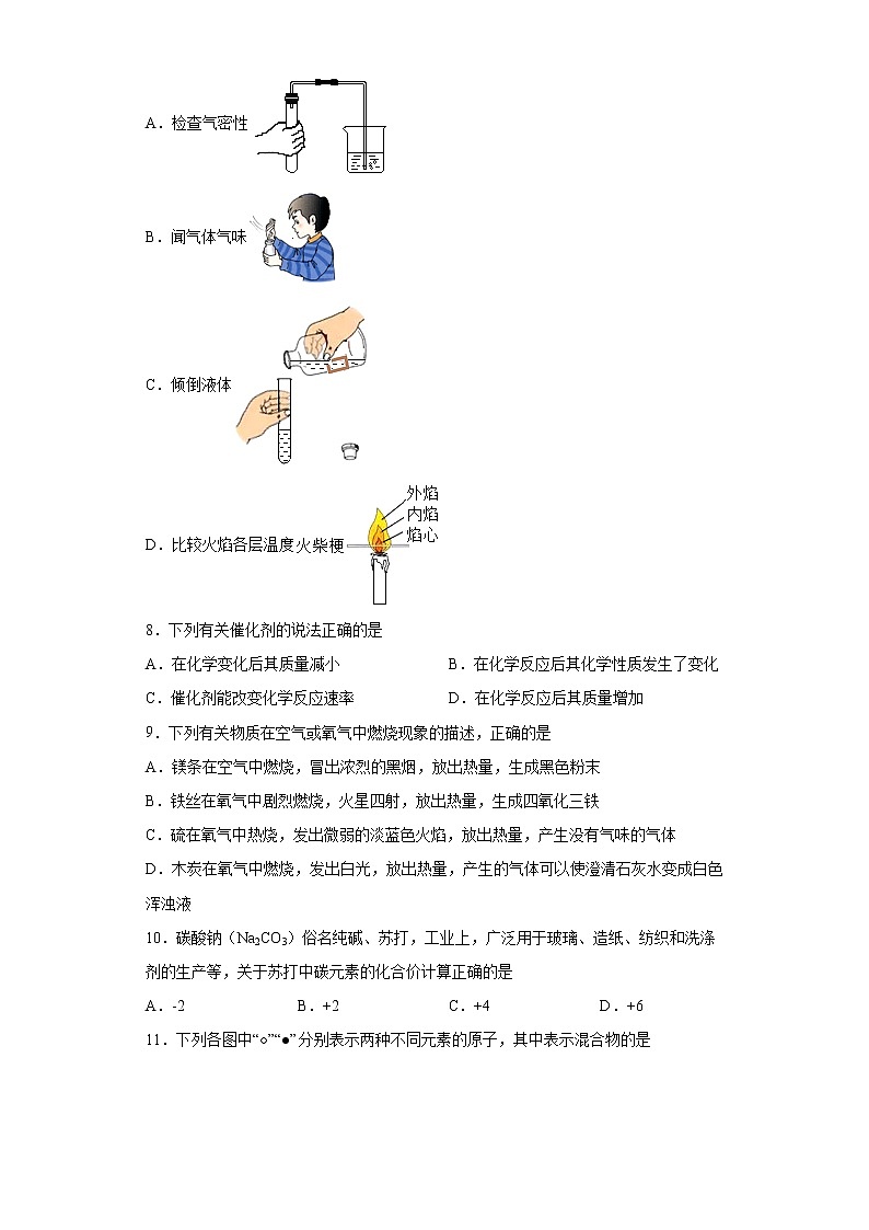 山东省临沂市临沭县2021-2022学年九年级上学期期中化学试题（word版 含答案）第2页