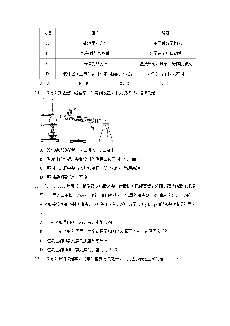 2020-2021学年广东省珠海市香洲区文园中学九年级（上）期中化学试卷03
