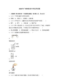 2018年广西省河池市中考化学试卷（解析版）