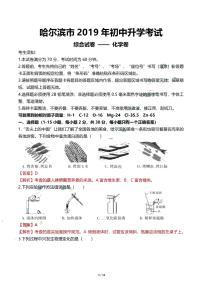 2019年黑龙江省哈尔滨市中考化学试题（解析版）