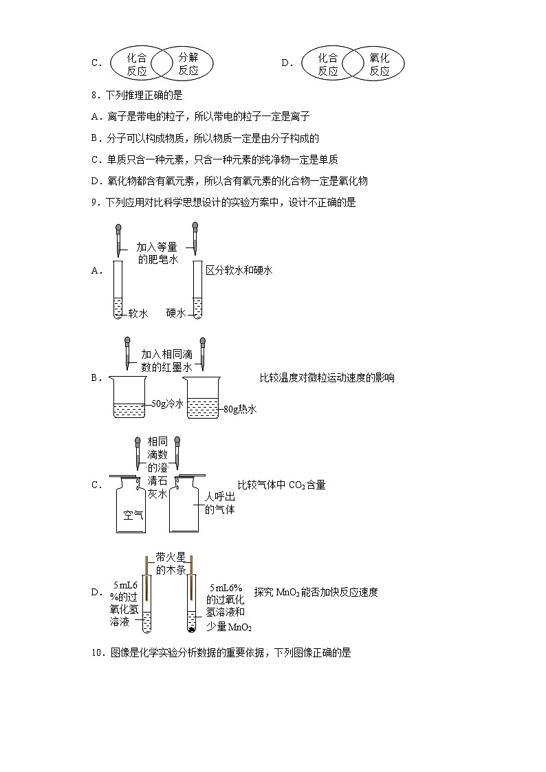 山西省晋中市介休市2021-2022学年九年级上学期期中化学试题（word版 含答案）03