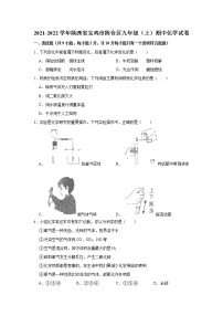 陕西省宝鸡市陈仓区2021-2022学年九年级上学期期中考试化学【试卷+答案】