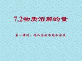 科粤版化学九年级下册第7章2 物质溶解的量 课件