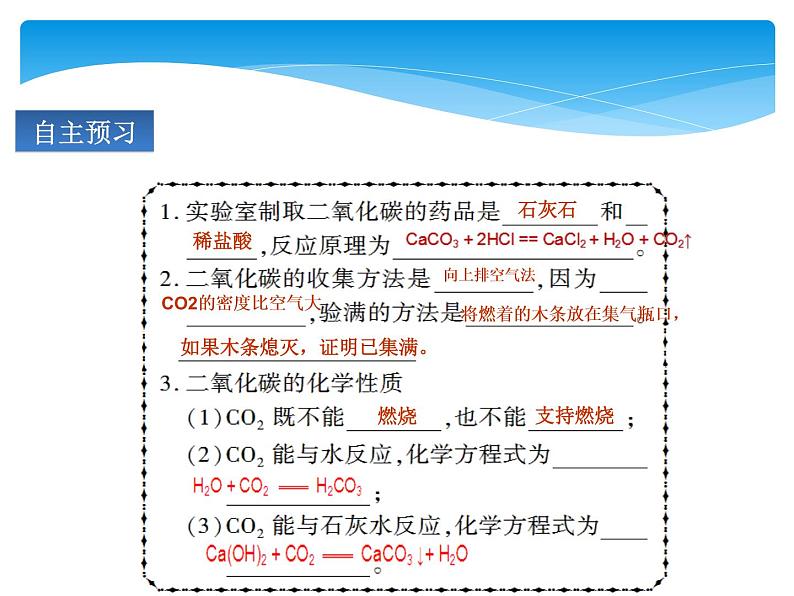 人教版九年级上册 第六单元 碳和碳的氧化物 实验活动2 二氧化碳的实验室制取与性质课件PPT04