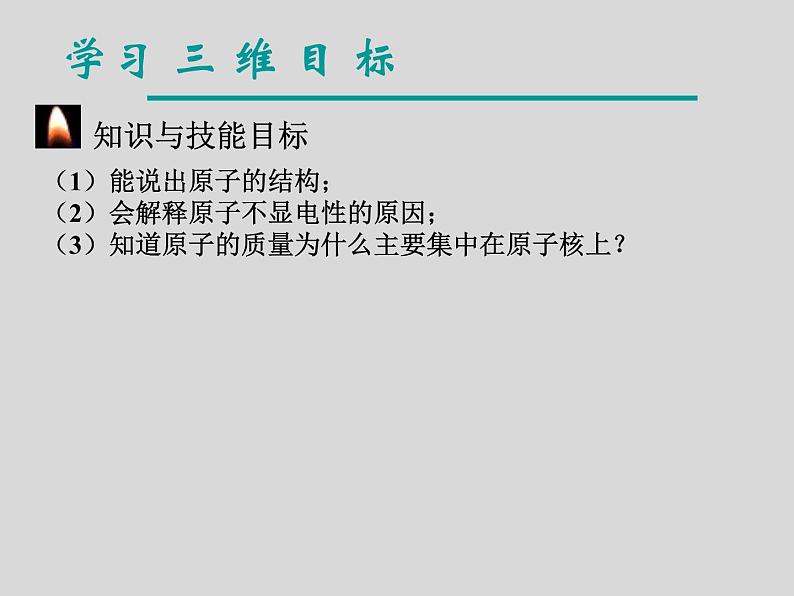 鲁教五四制初中化学八年级全册《第三单元  第1节 原子的构成》课件PPT第2页