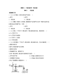 化学人教版课题3 二氧化碳和一氧化碳第2课时当堂达标检测题