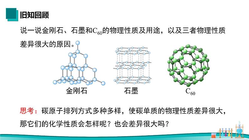 课题1 金刚石、石墨和C60（第2课时 碳的化学性质）（备课件）第2页