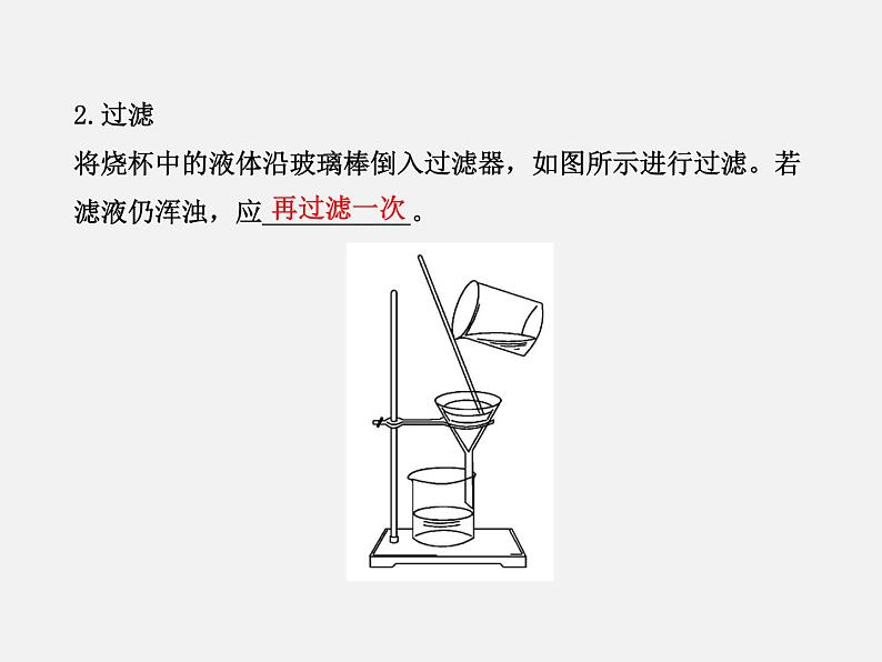 鲁教初中化学九下《第八单元  到实验室去：粗盐中难溶性杂质的去除》课件PPT05