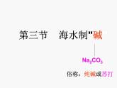 鲁教初中化学九下《第八单元  第3节 海水“制碱“》课件PPT