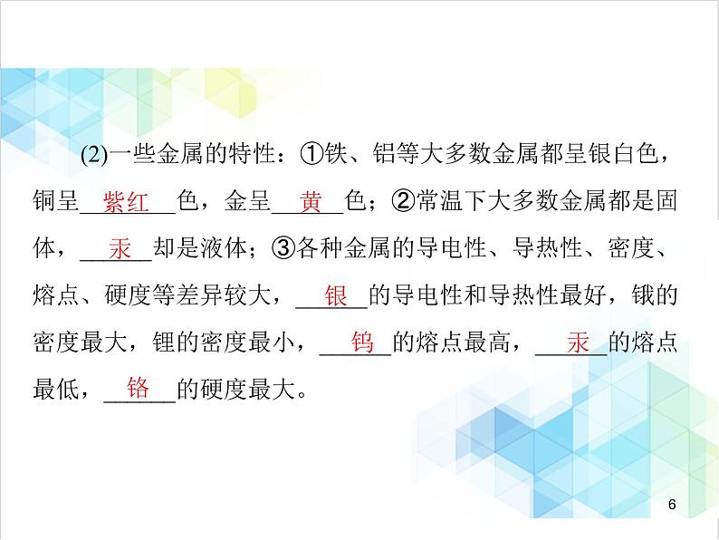 第八单元 课题1 金属材料 课件第6页