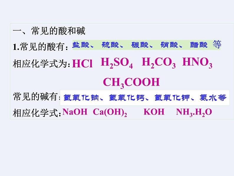 鲁教初中化学九下《第7单元 常见的酸和碱》课件PPT04