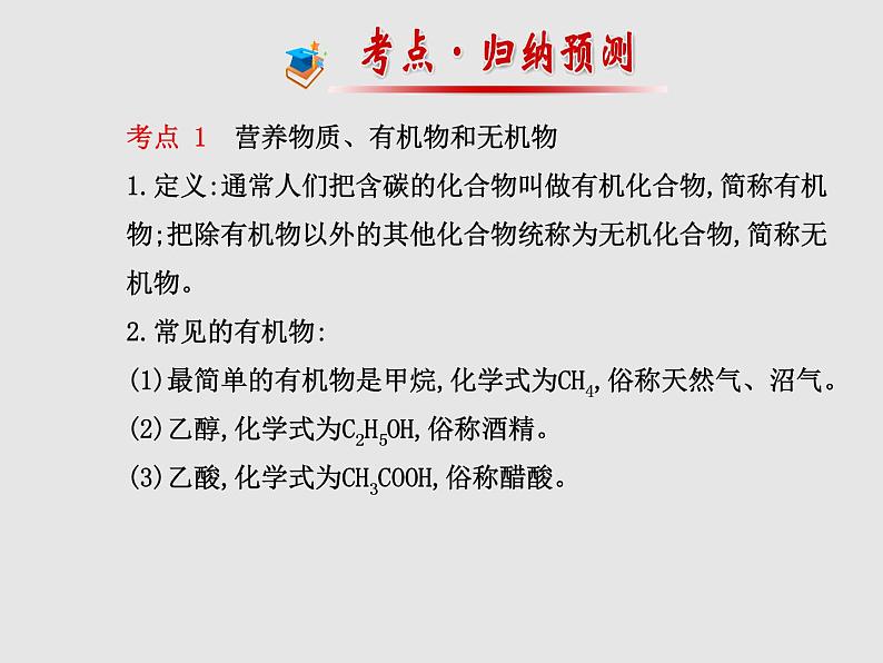 鲁教初中化学九下《 第10单元 化学与健康》课件PPT第3页