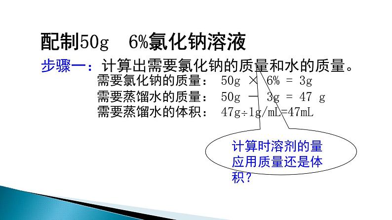 到实验室去3：配置一定溶质质量分数的溶液课件PPT第7页