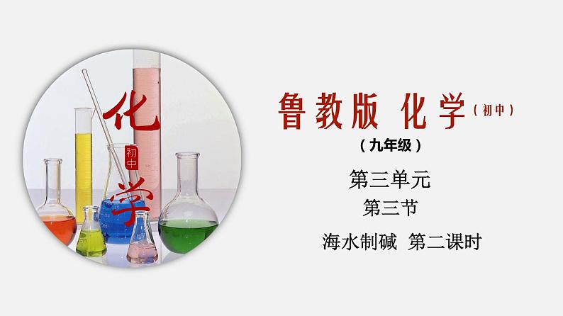 3.3.2 海水制碱第二课时（课件）-九年级化学鲁教版全一册同步精品课堂（五·四学制）(共20张PPT)01