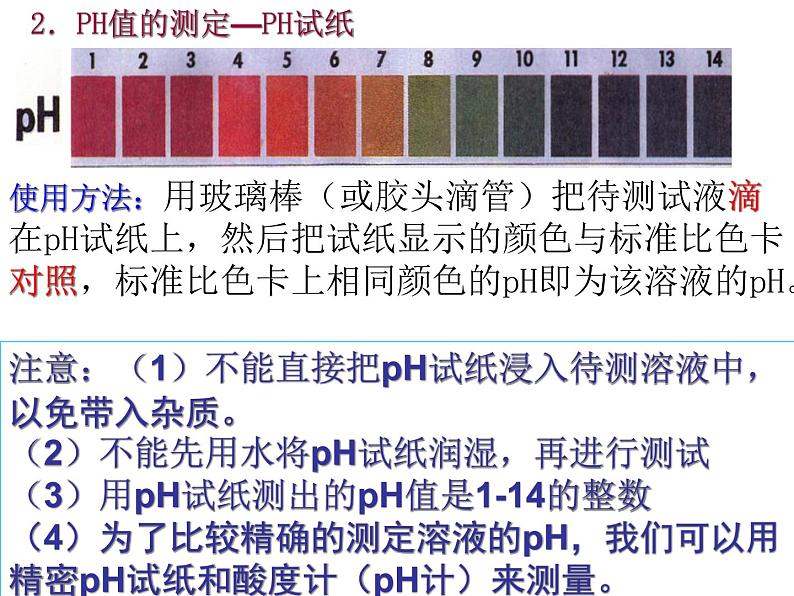 鲁教五四制初中化学九年级全册《第二单元 3 溶液的酸碱性》课件PPT第5页