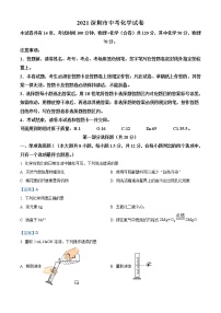 2021年广东省深圳市中考化学试题(含答案)