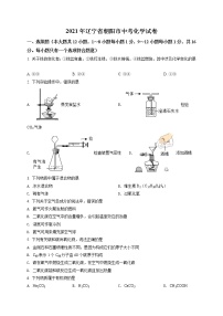 2021年辽宁省朝阳市中考化学试题（原卷+解析）