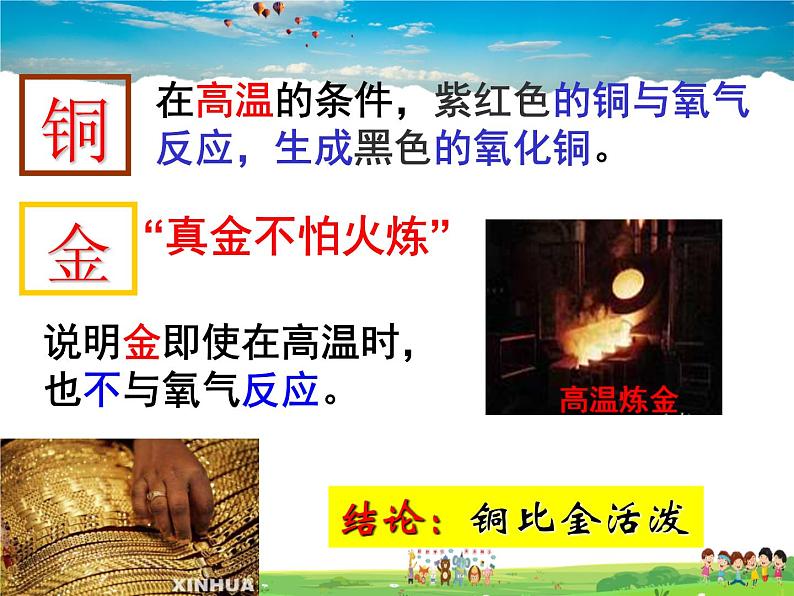 鲁教版（五四制）化学九年级全册  4.2 金属的化学性质【课件】04