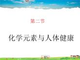 鲁教版（五四制）化学九年级全册  5.2 化学元素与人体健康【课件】