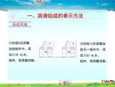 鲁教版化学九年级上册  3.2 溶液组成的定量表示【课件】