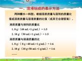 鲁教版化学九年级上册  3.2 溶液组成的定量表示【课件】